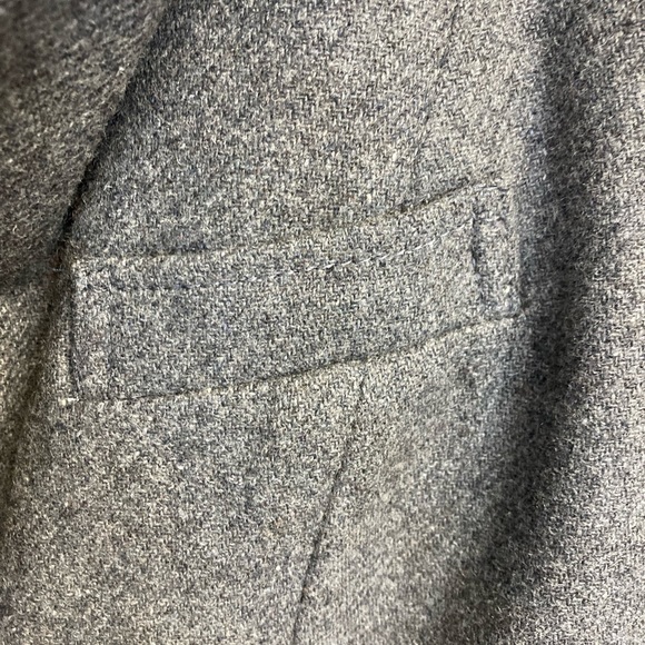 Vintage Women’s Changing Scene Blazer in Recycled Wool Blend Grey Size 12 - Picture 5 of 15